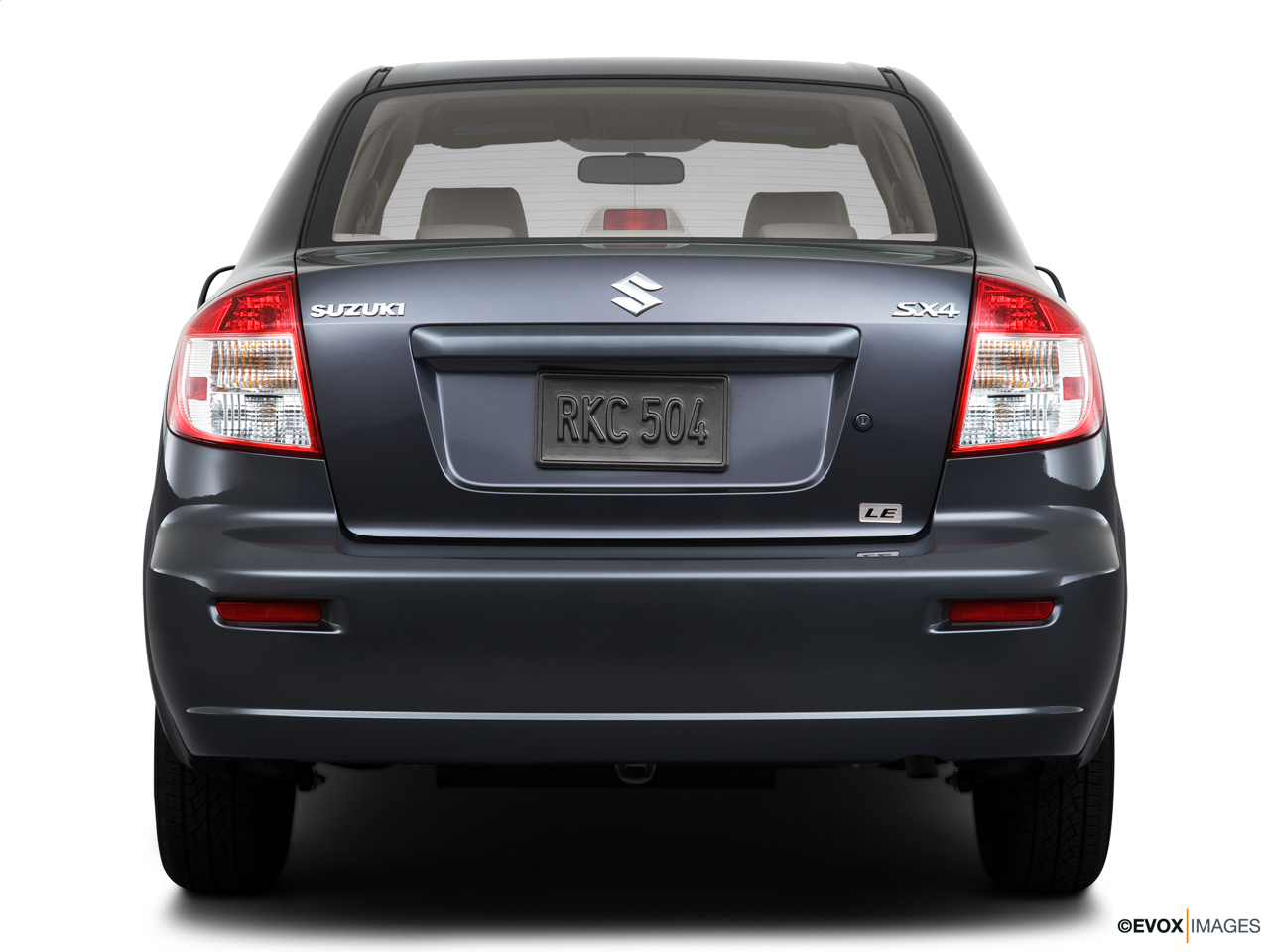 2010 Suzuki SX4 LE Popular Low/wide rear. 
