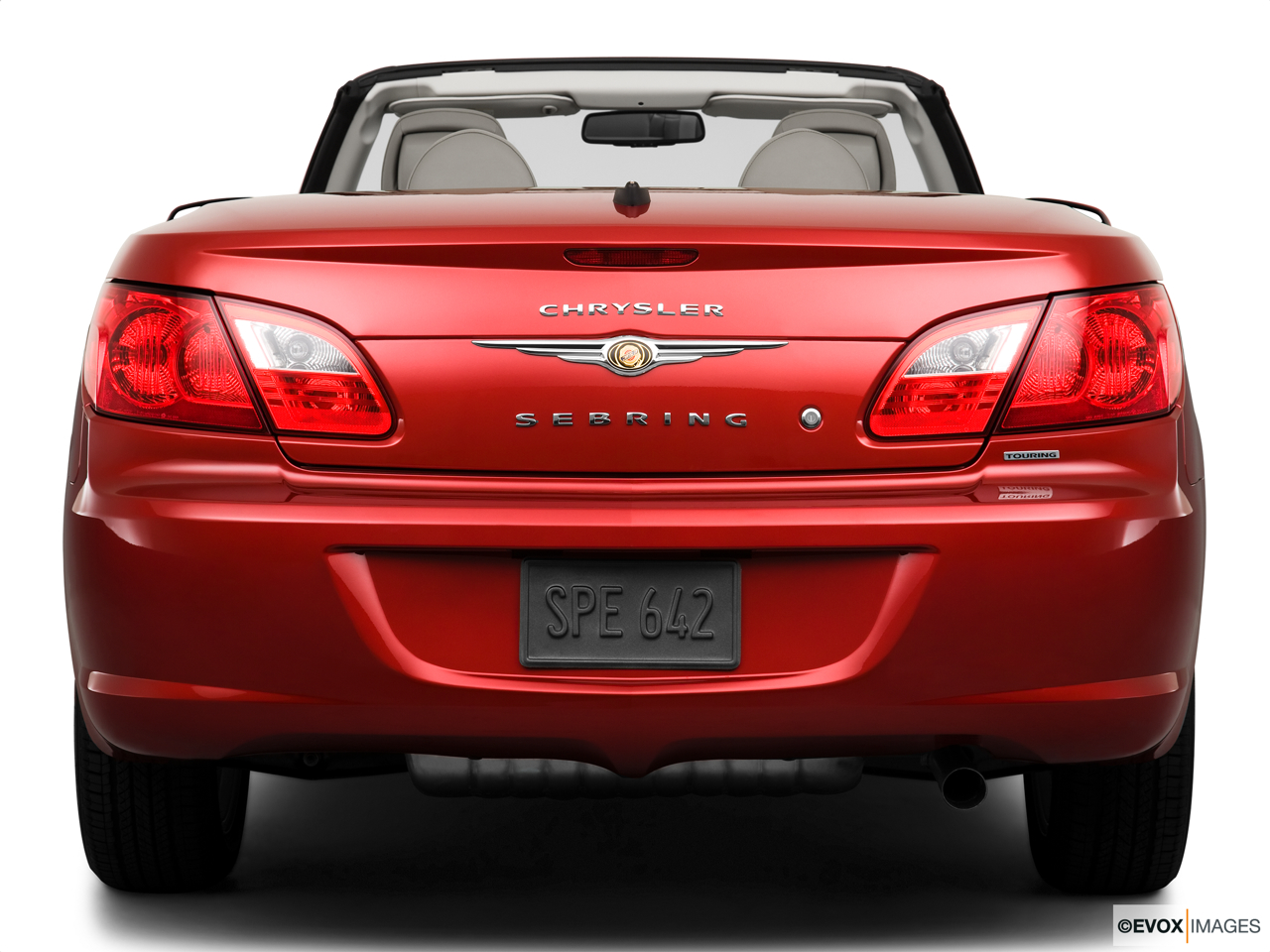 2010 Chrysler Sebring Touring Low/wide rear. 