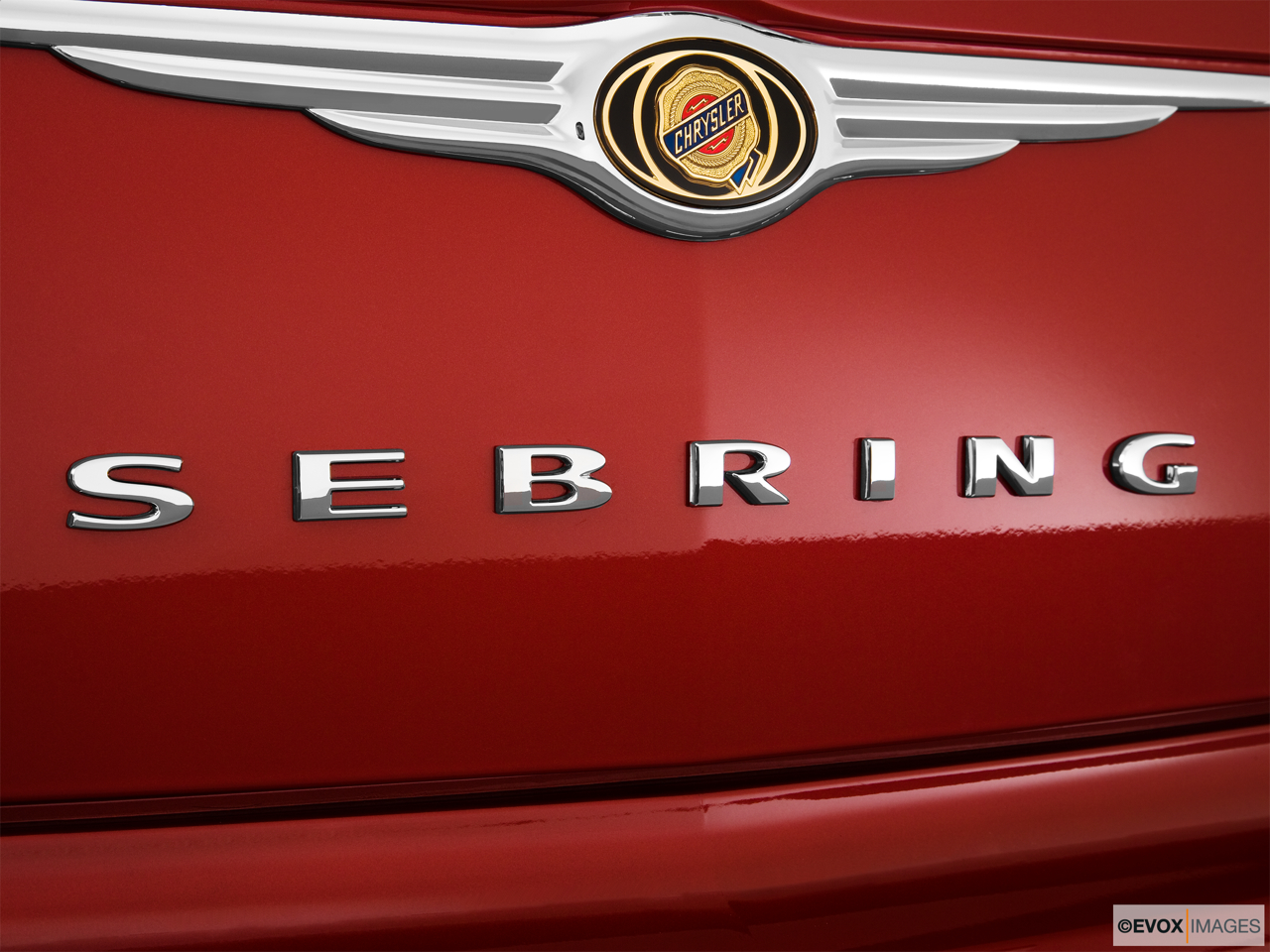 2010 Chrysler Sebring Touring Rear model badge/emblem 