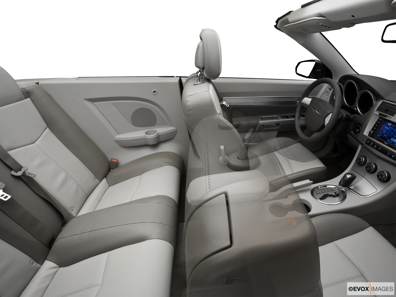 2010 Chrysler Sebring Touring Fake Buck Shot - Interior from Passenger B pillar. 