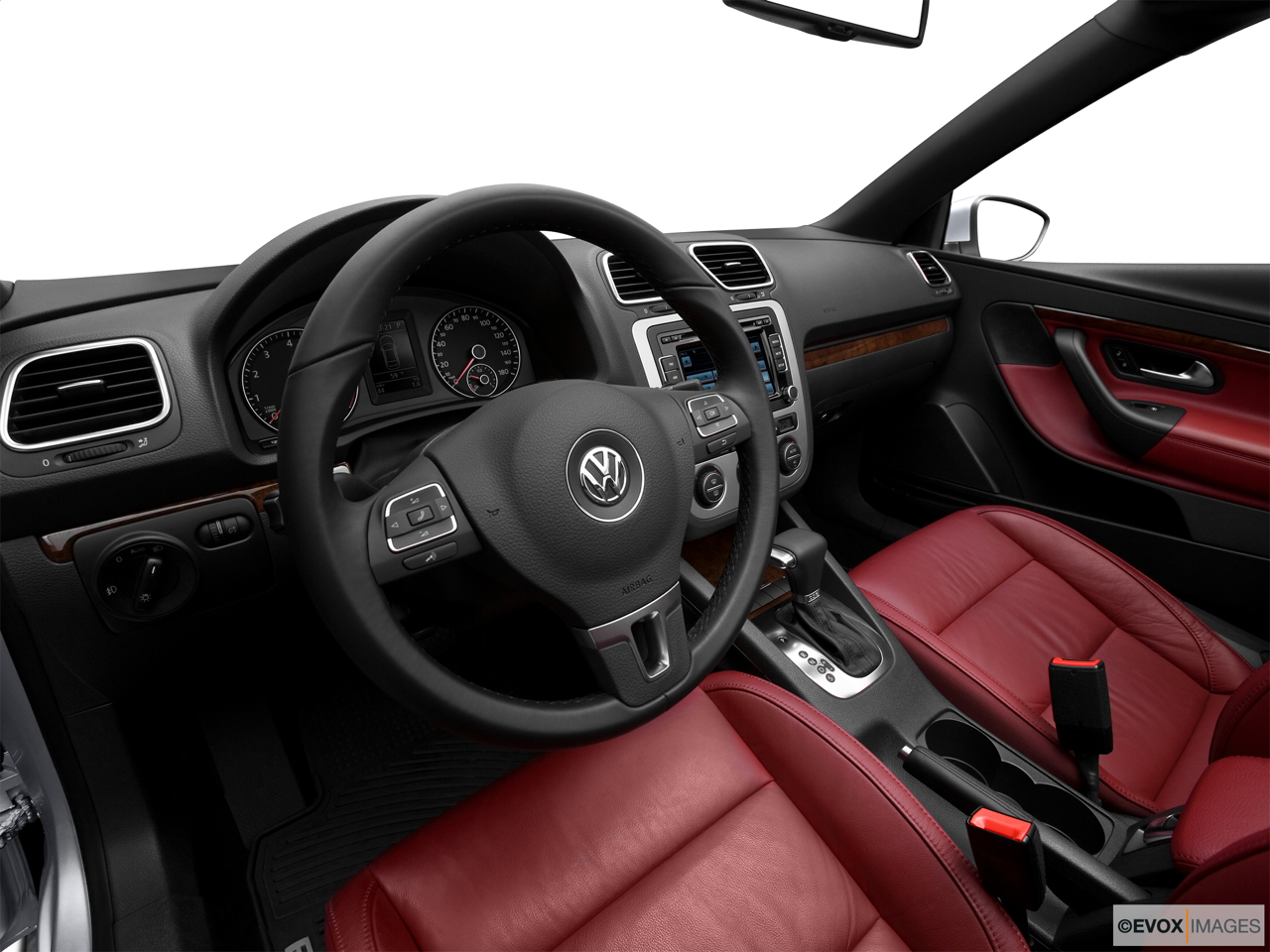 2010 Volkswagen Eos Lux Interior Hero (driver's side). 
