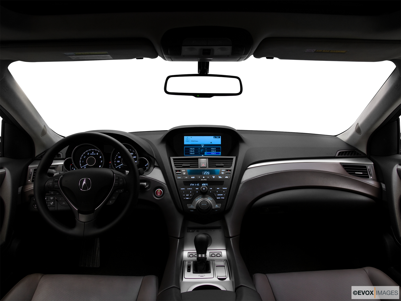 2010 Acura ZDX ZDX Advance Centered wide dash shot 