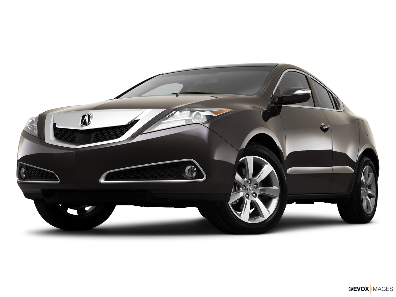 2010 Acura ZDX ZDX Advance Front angle view, low wide perspective. 