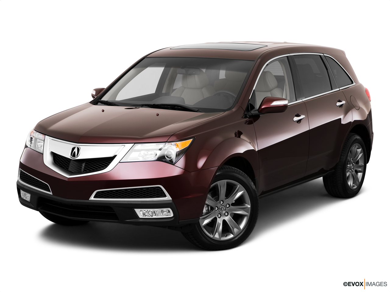 2010 Acura MDX MDX Front angle view. 
