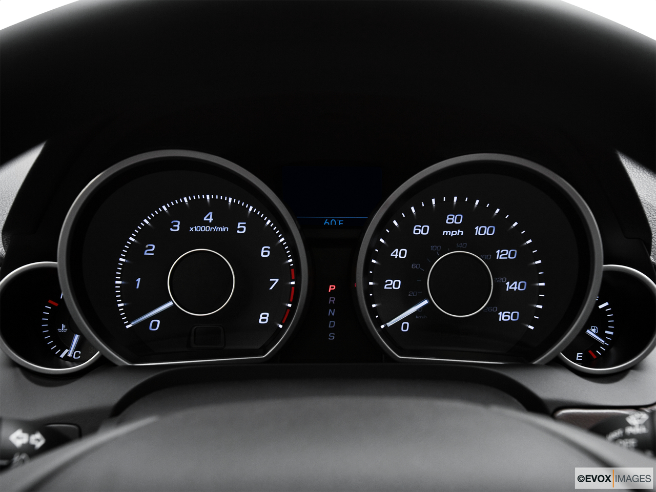 2010 Acura ZDX ZDX Technology Speedometer/tachometer. 