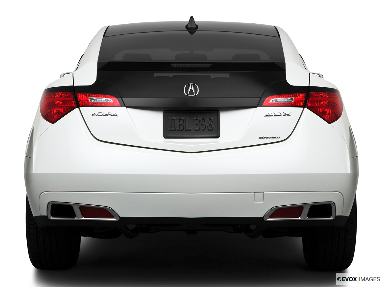 2010 Acura ZDX ZDX Technology Low/wide rear. 