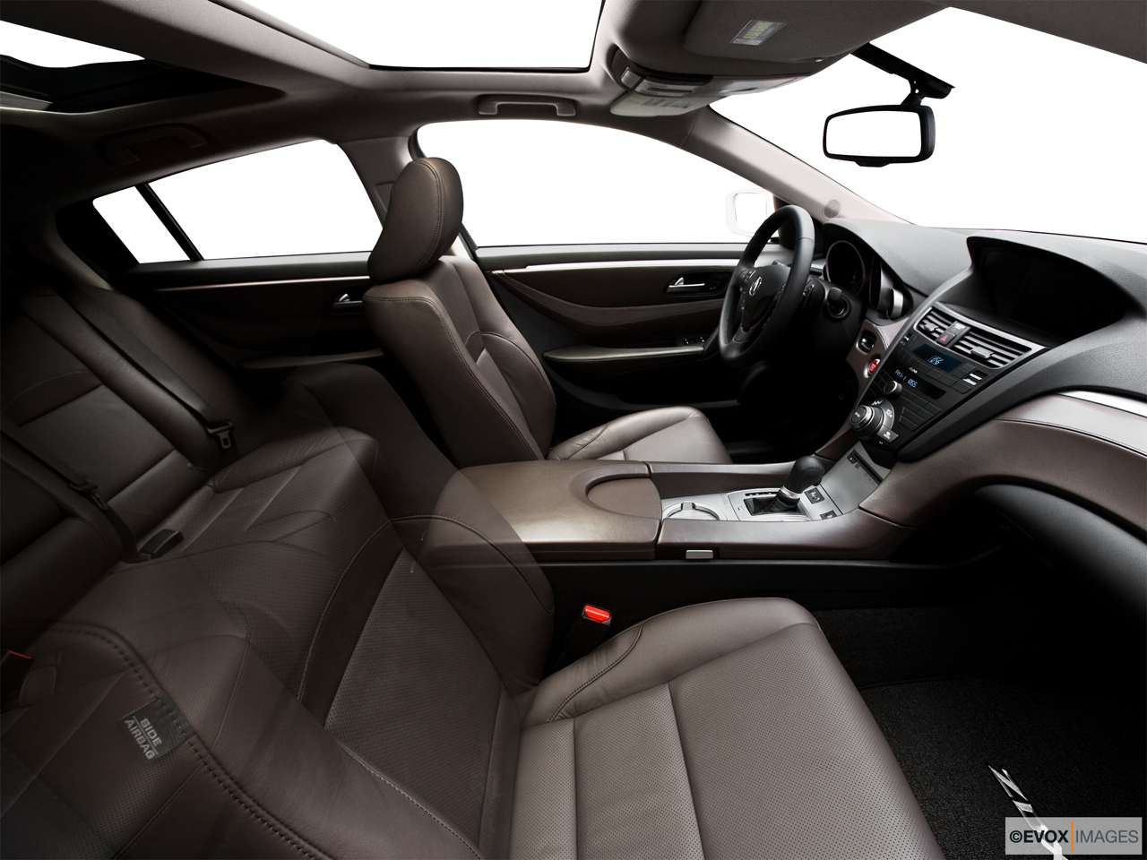 2010 Acura ZDX ZDX Technology Fake Buck Shot - Interior from Passenger B pillar. 