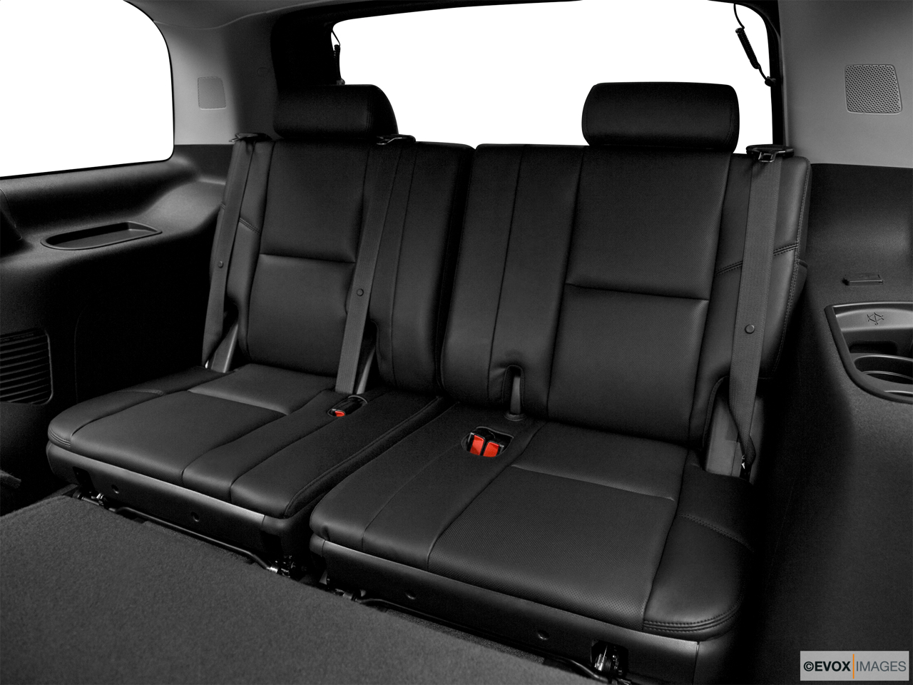 2010 Cadillac Escalade Hybrid Base 3rd row seat from Driver Side. 