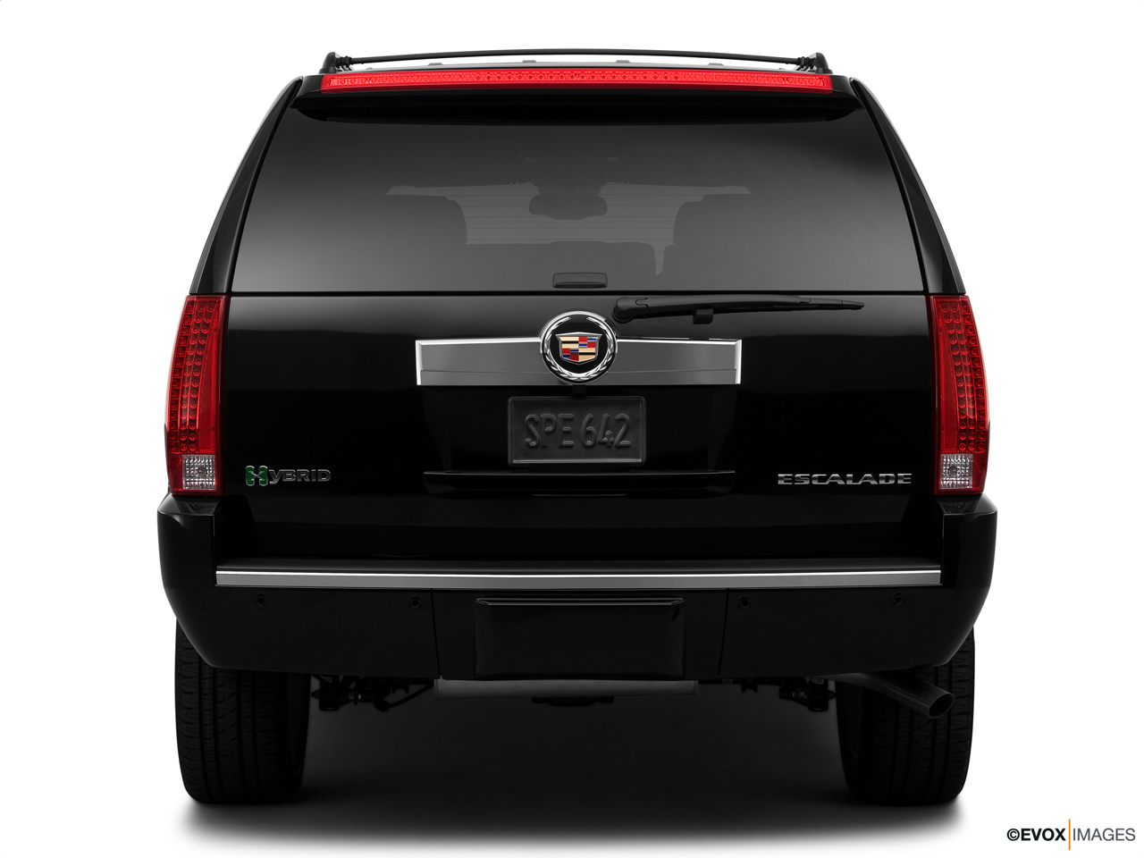 2010 Cadillac Escalade Hybrid Base Low/wide rear. 