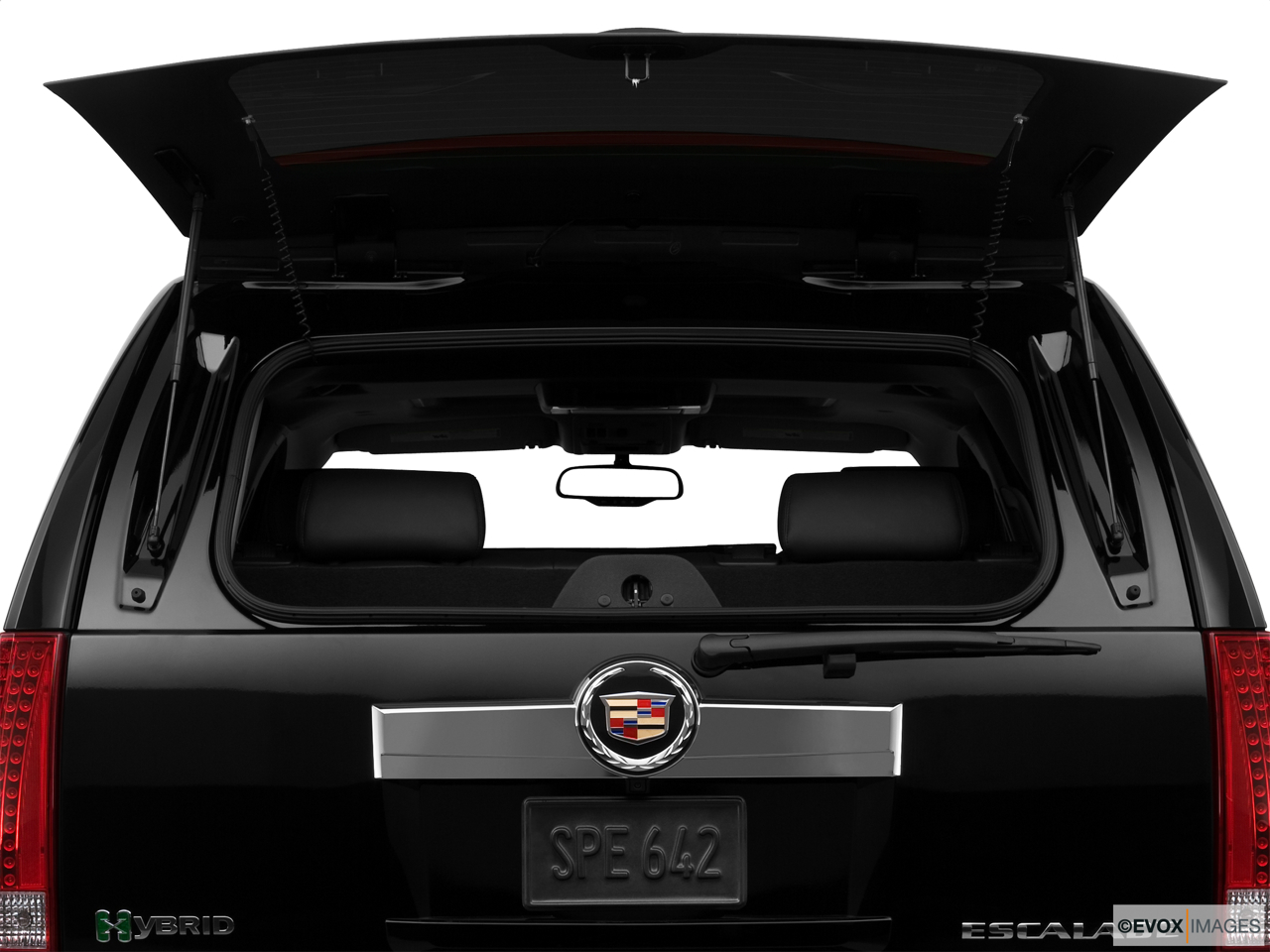 2010 Cadillac Escalade Hybrid Base Rear hatch window open 