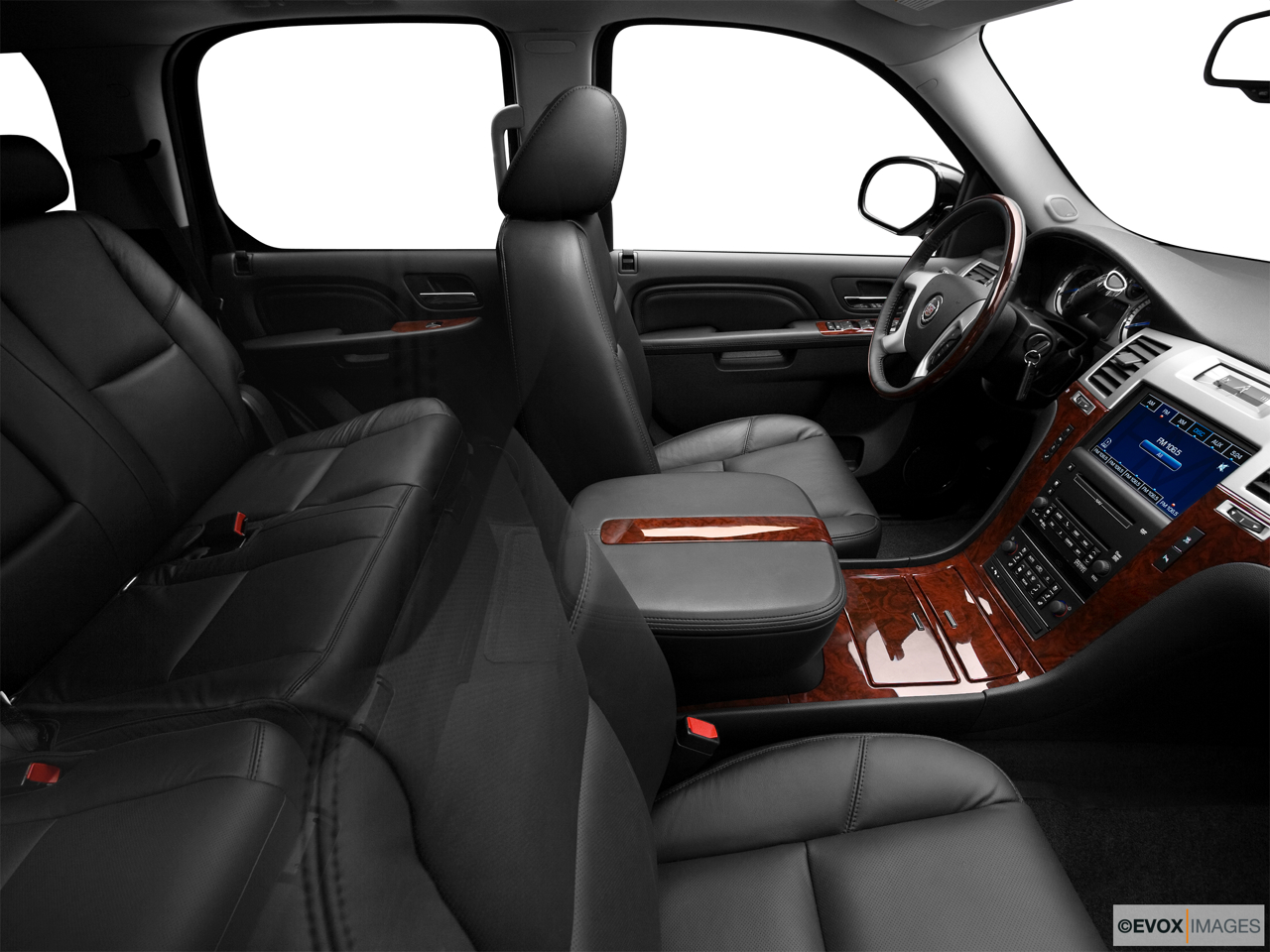 2010 Cadillac Escalade Hybrid Base Fake Buck Shot - Interior from Passenger B pillar. 