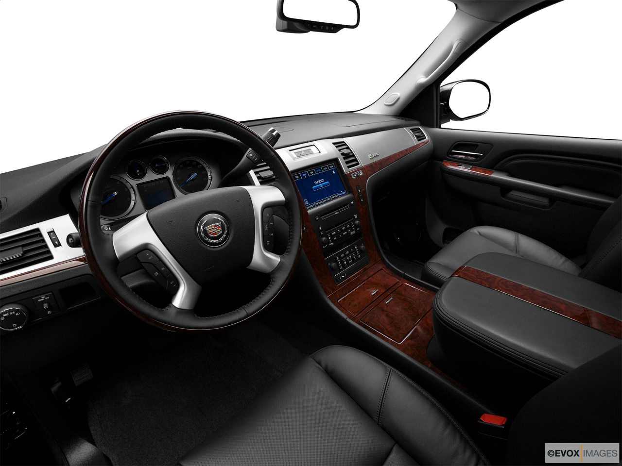 2010 Cadillac Escalade Hybrid Base Interior Hero (driver's side). 