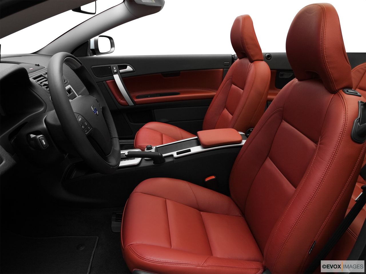 2011 Volvo C70 T5 A Front seats from Drivers Side. 