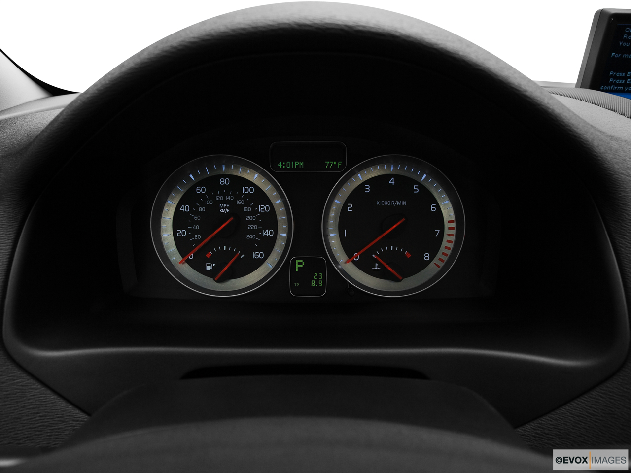 2011 Volvo C70 T5 A Speedometer/tachometer. 