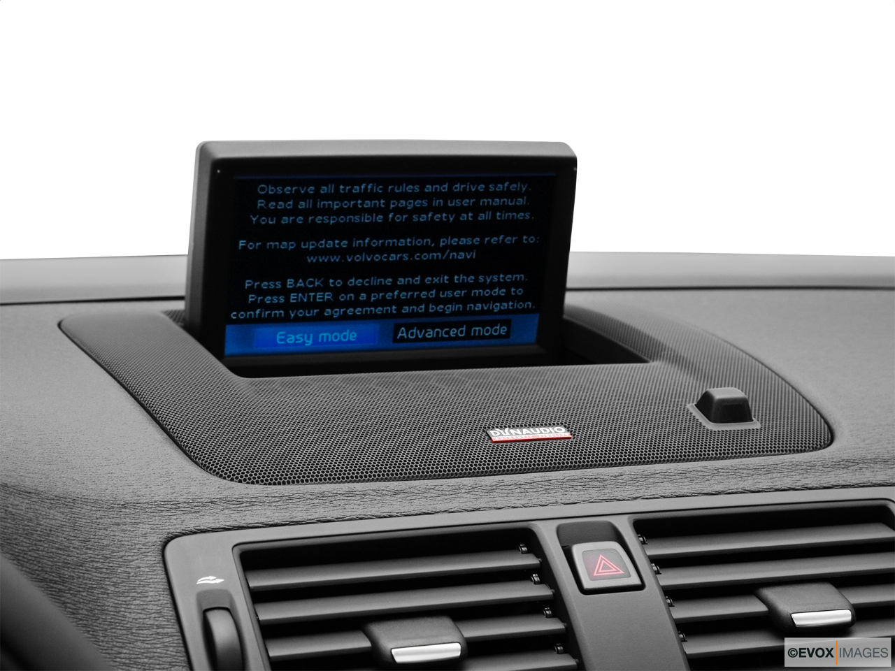 2011 Volvo C70 T5 A Driver position view of navigation system. 