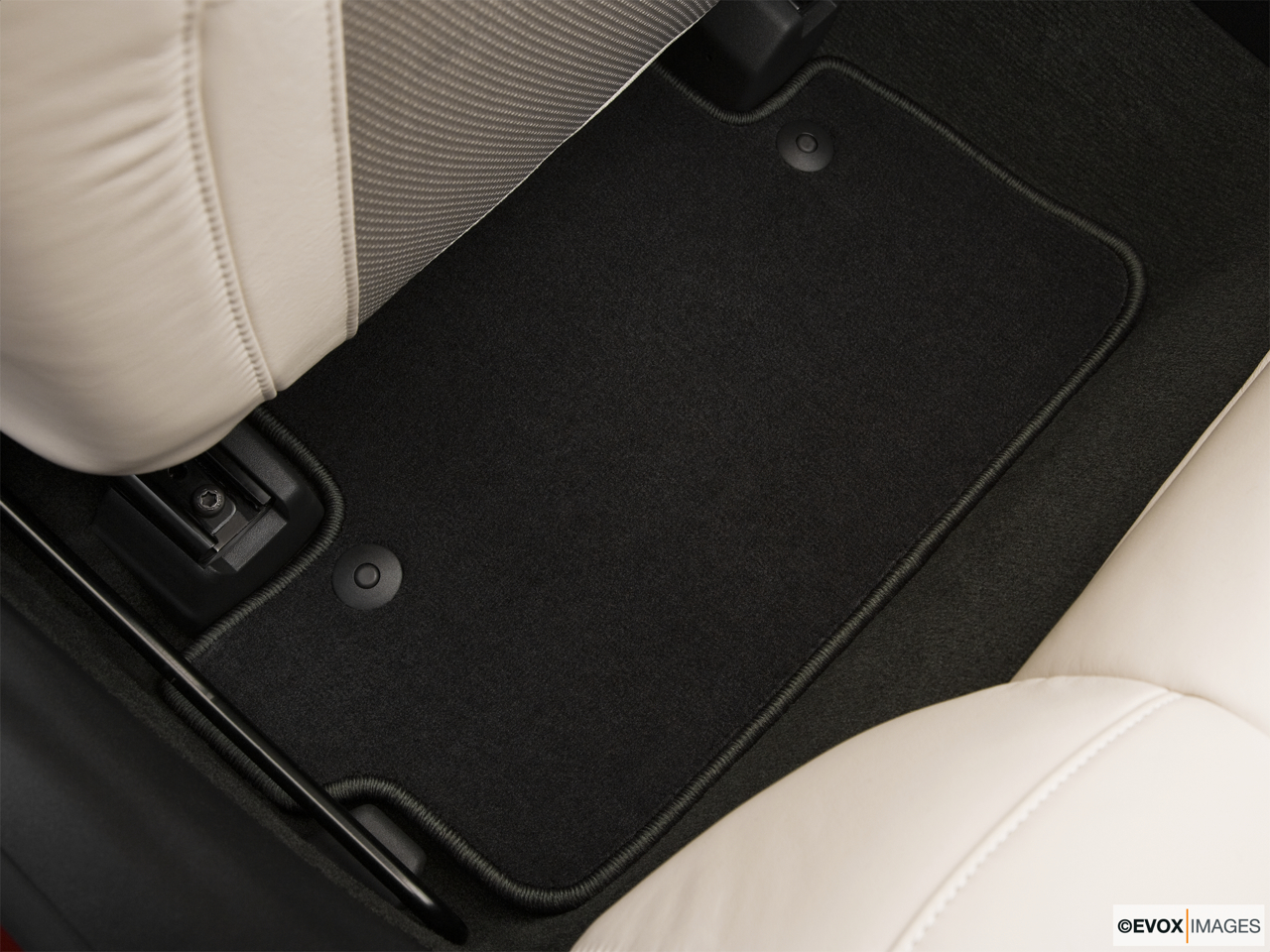 2011 Volvo C70 T5 A Rear driver's side floor mat. Mid-seat level from outside looking in. 