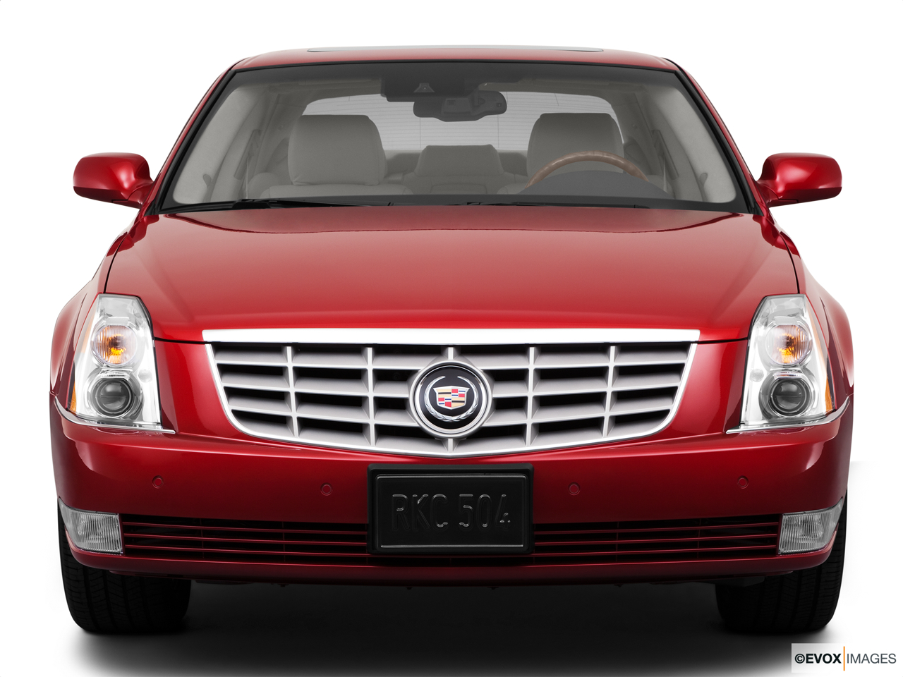 2011 Cadillac DTS Platinum Low/wide front. 