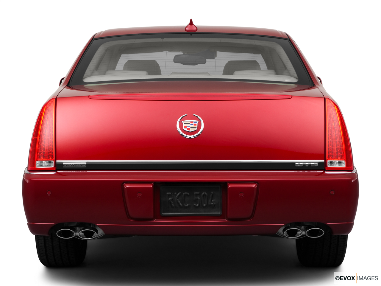 2011 Cadillac DTS Platinum Low/wide rear. 