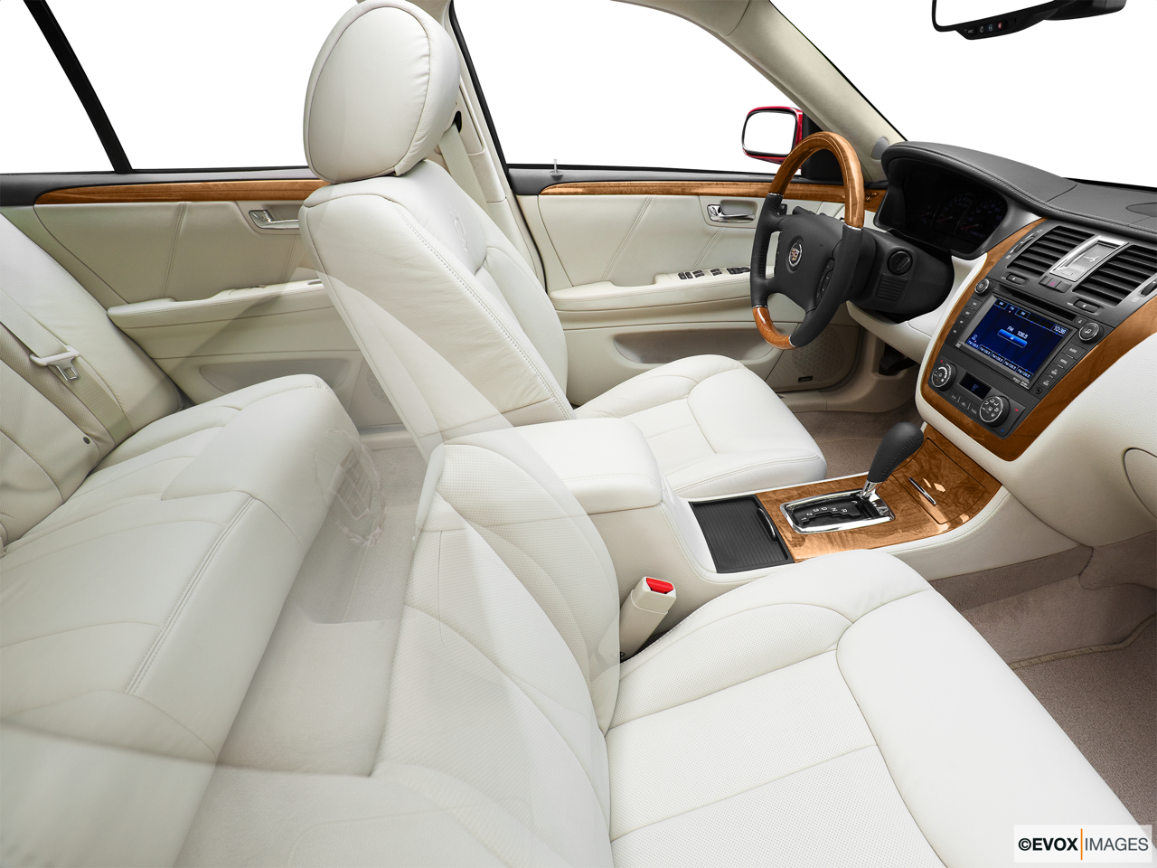 2011 Cadillac DTS Platinum Fake Buck Shot - Interior from Passenger B pillar. 