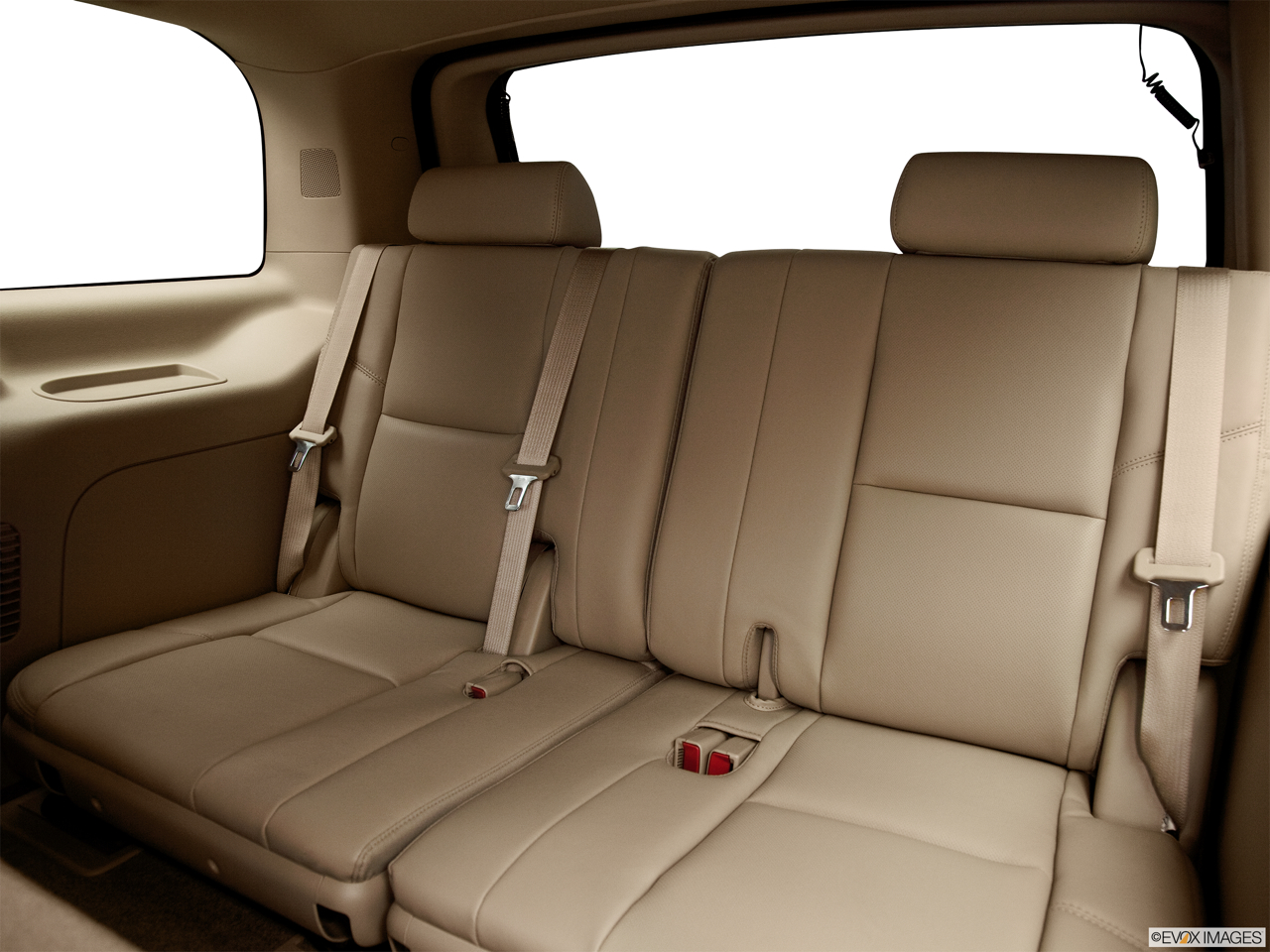 2011 Cadillac Escalade Hybrid Base 3rd row seat from Driver Side. 