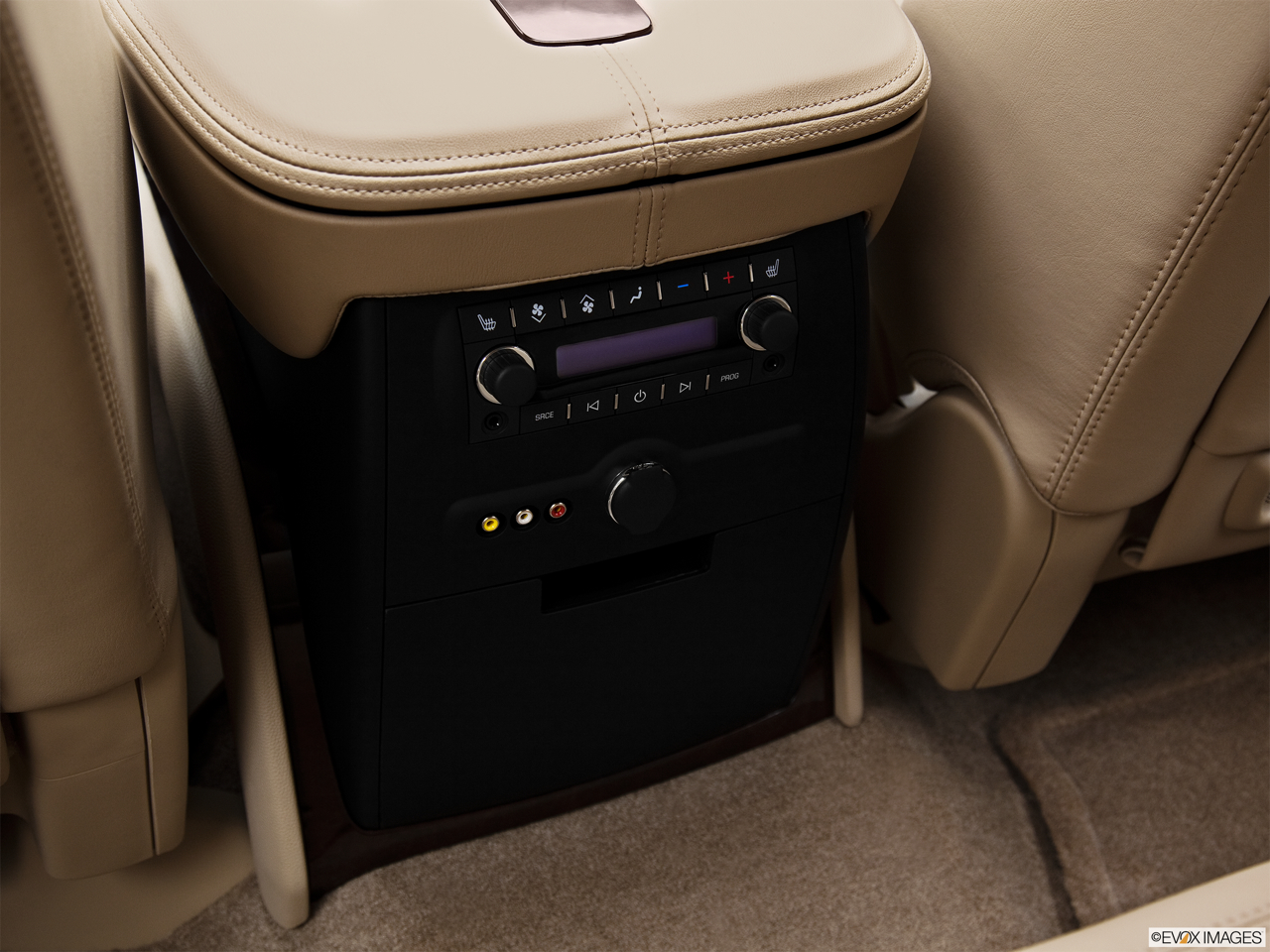 2011 Cadillac Escalade Hybrid Base Rear A/C controls. 
