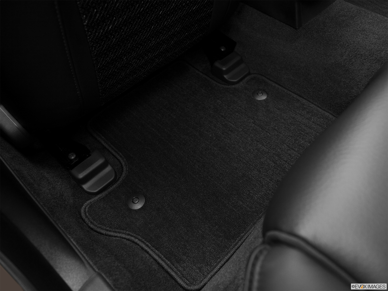 2011 Volvo XC70 3.2 Rear driver's side floor mat. Mid-seat level from outside looking in. 
