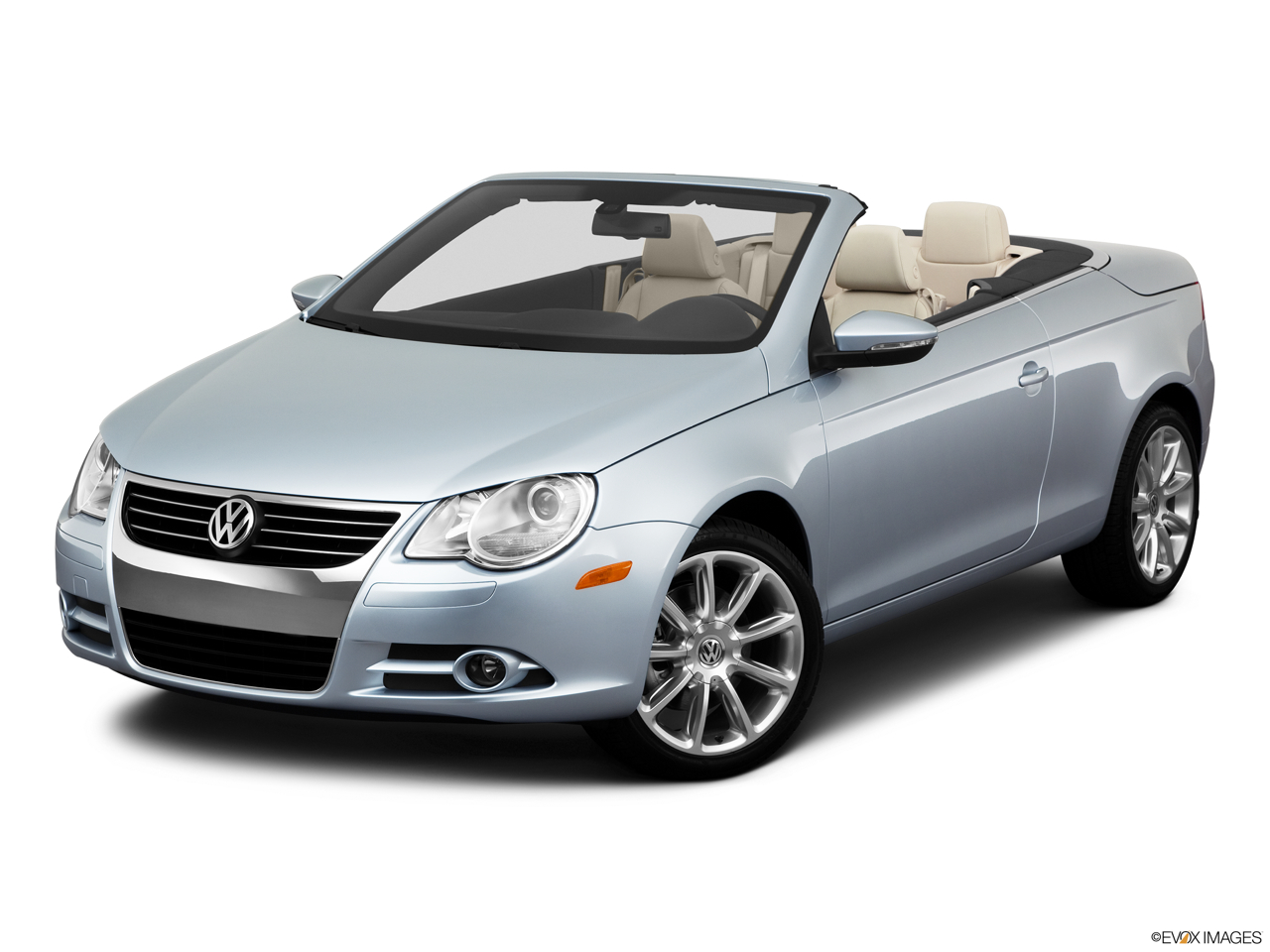 2011 Volkswagen Eos Lux Front angle view. 