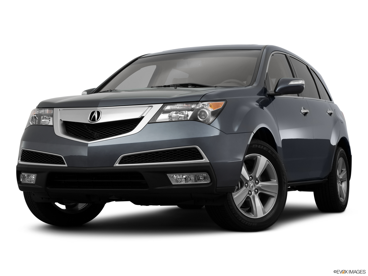 2011 Acura MDX Base Front angle view, low wide perspective. 