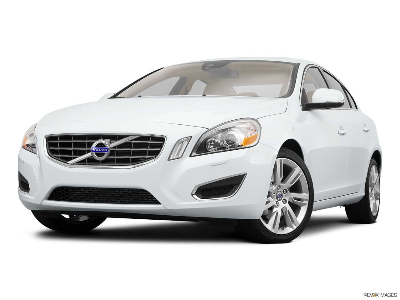 2011 Volvo S60 T6 A Front angle view, low wide perspective. 