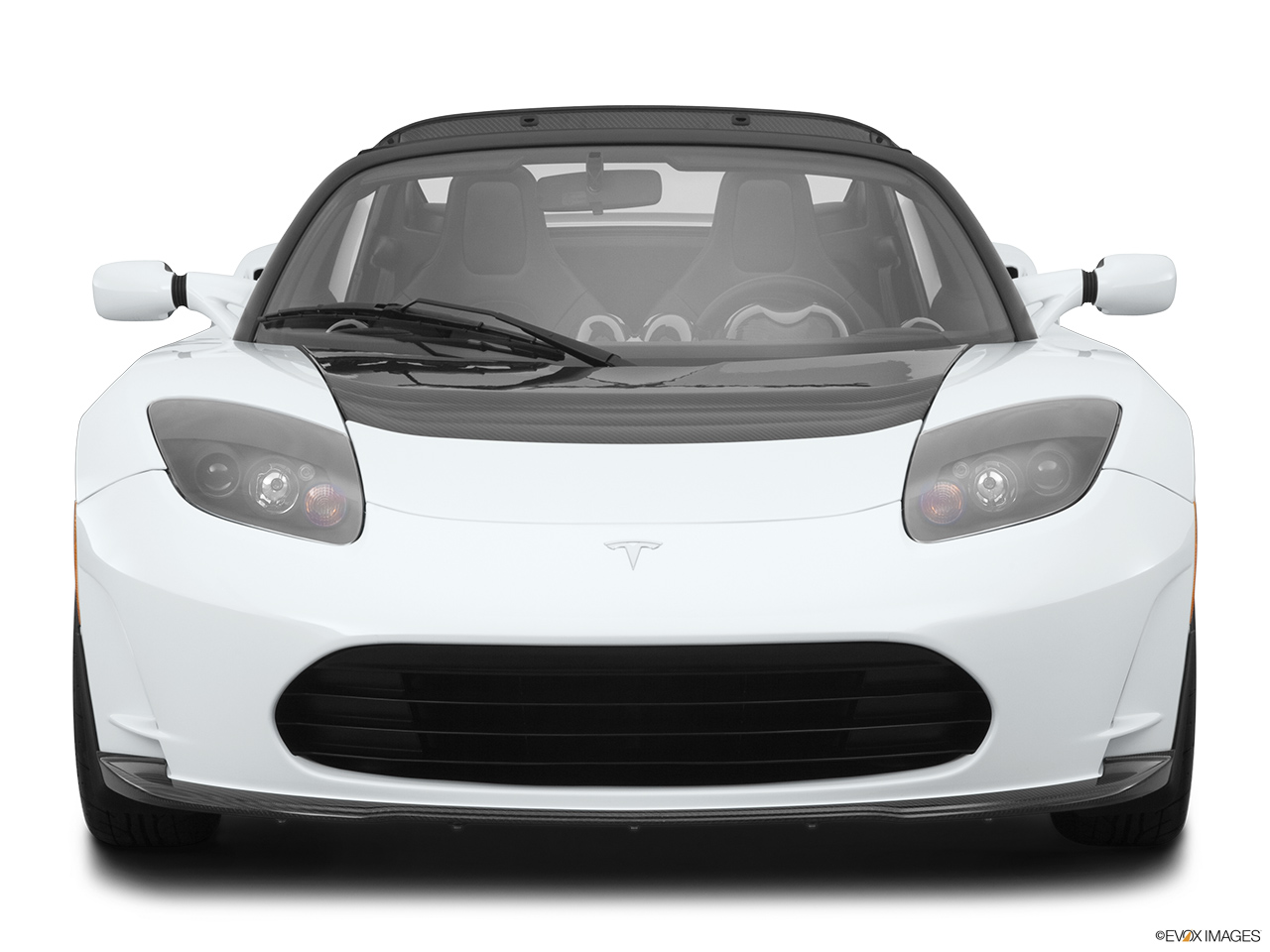 2010 Tesla Roadster sport Low/wide front. 