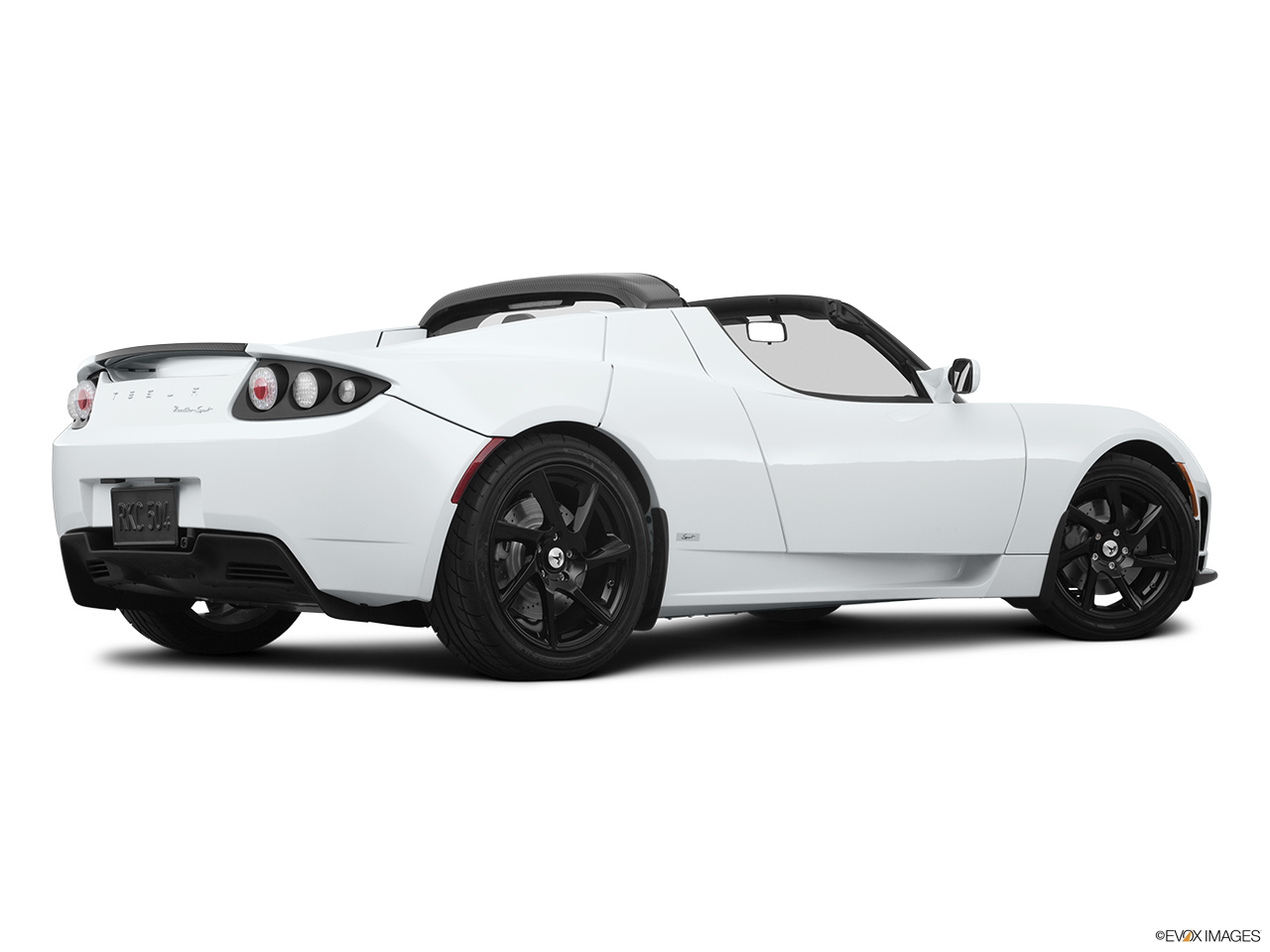 2010 Tesla Roadster sport Low/wide rear 5/8. 