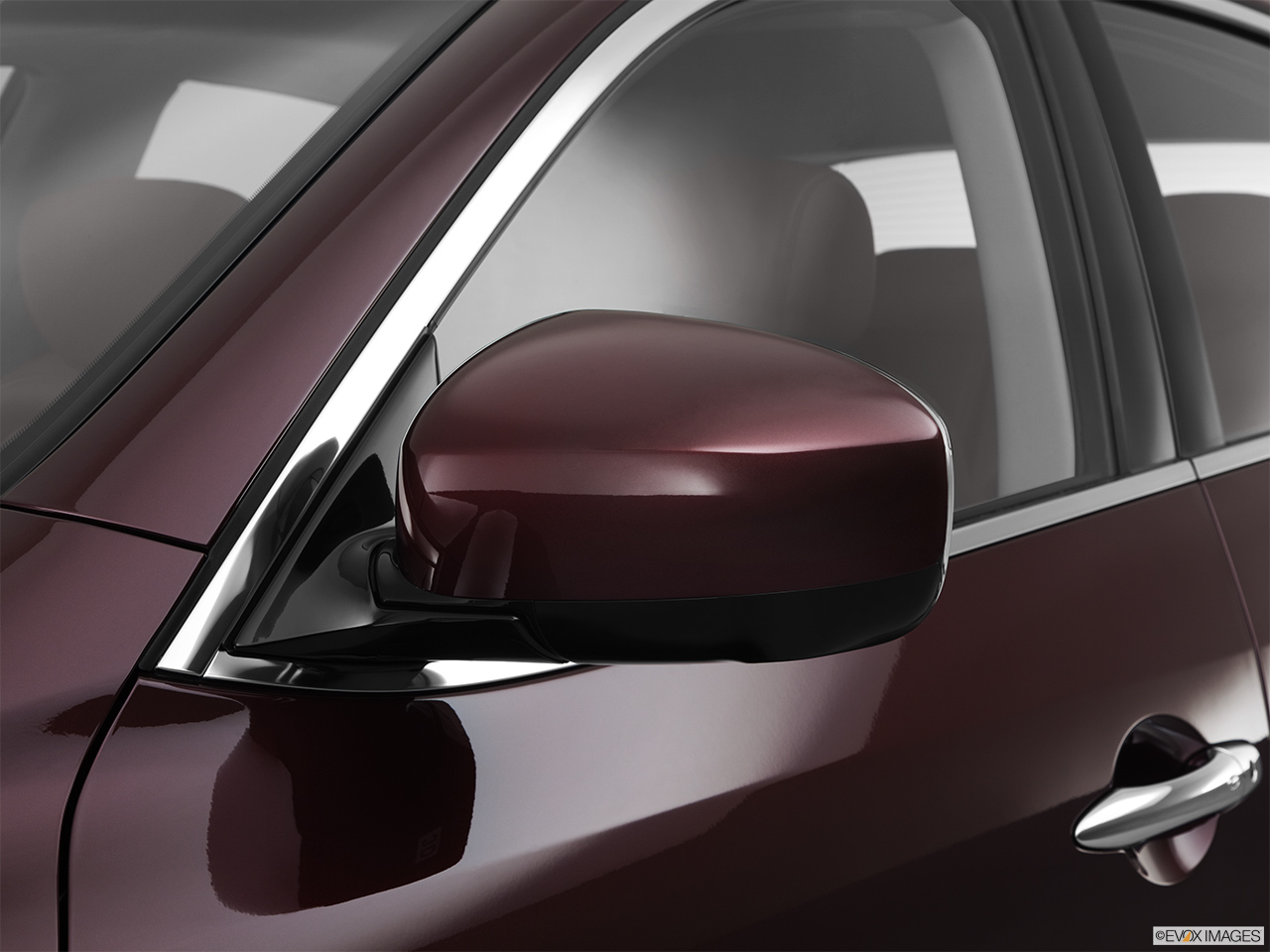 2011 Infiniti EX EX35 Journey Driver's side mirror, 3_4 rear 
