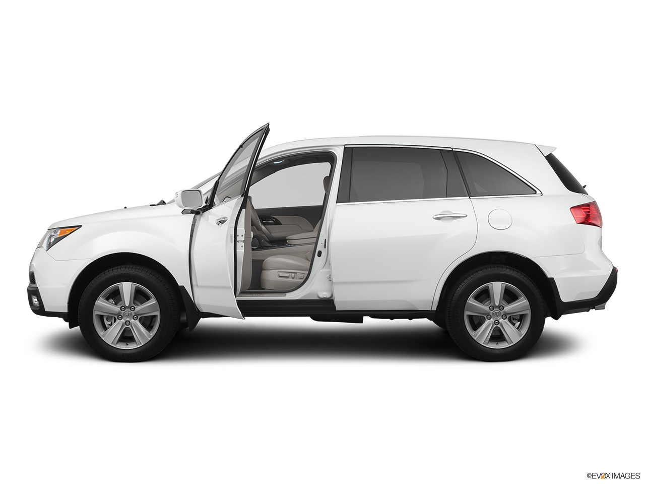 2011 Acura MDX MDX Driver's side profile with drivers side door open. 