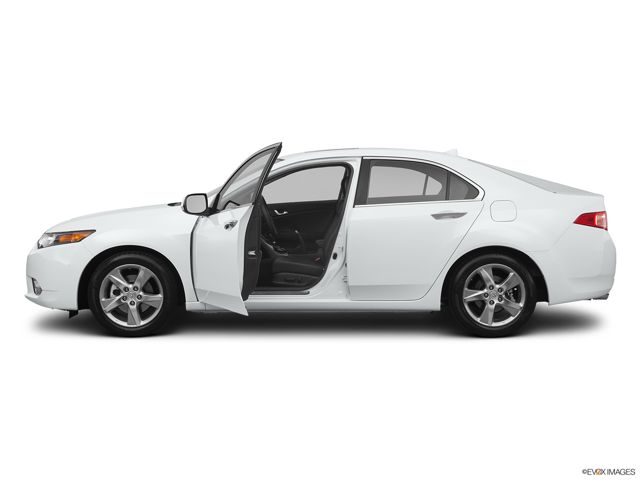 2011 Acura TSX TSX 5-speed Automatic Driver's side profile with drivers side door open. 