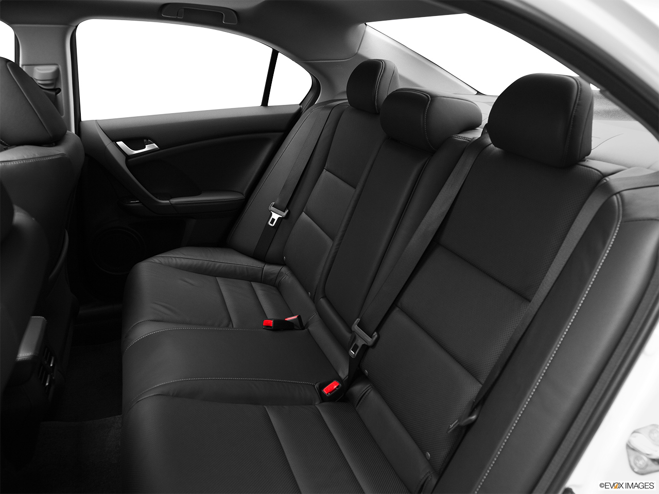 2011 Acura TSX TSX 5-speed Automatic Rear seats from Drivers Side. 