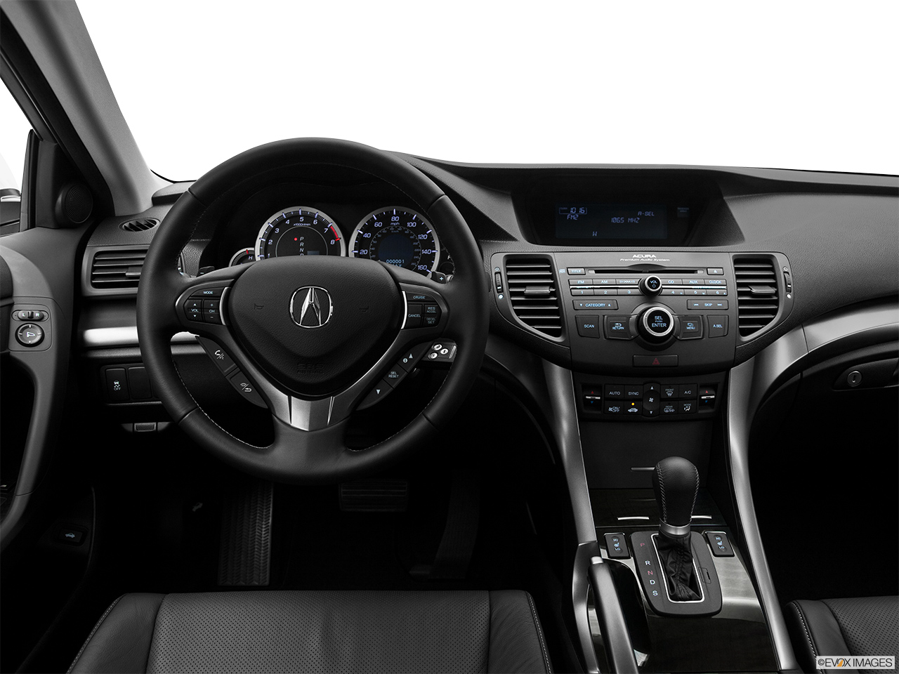 2011 Acura TSX TSX 5-speed Automatic Steering wheel/Center Console. 