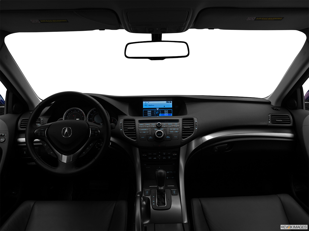 2011 Acura TSX Sport Wagon Centered wide dash shot 