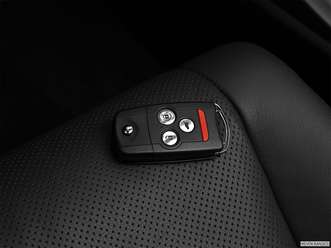 2011 Acura TSX Sport Wagon Key fob on driver's seat. 