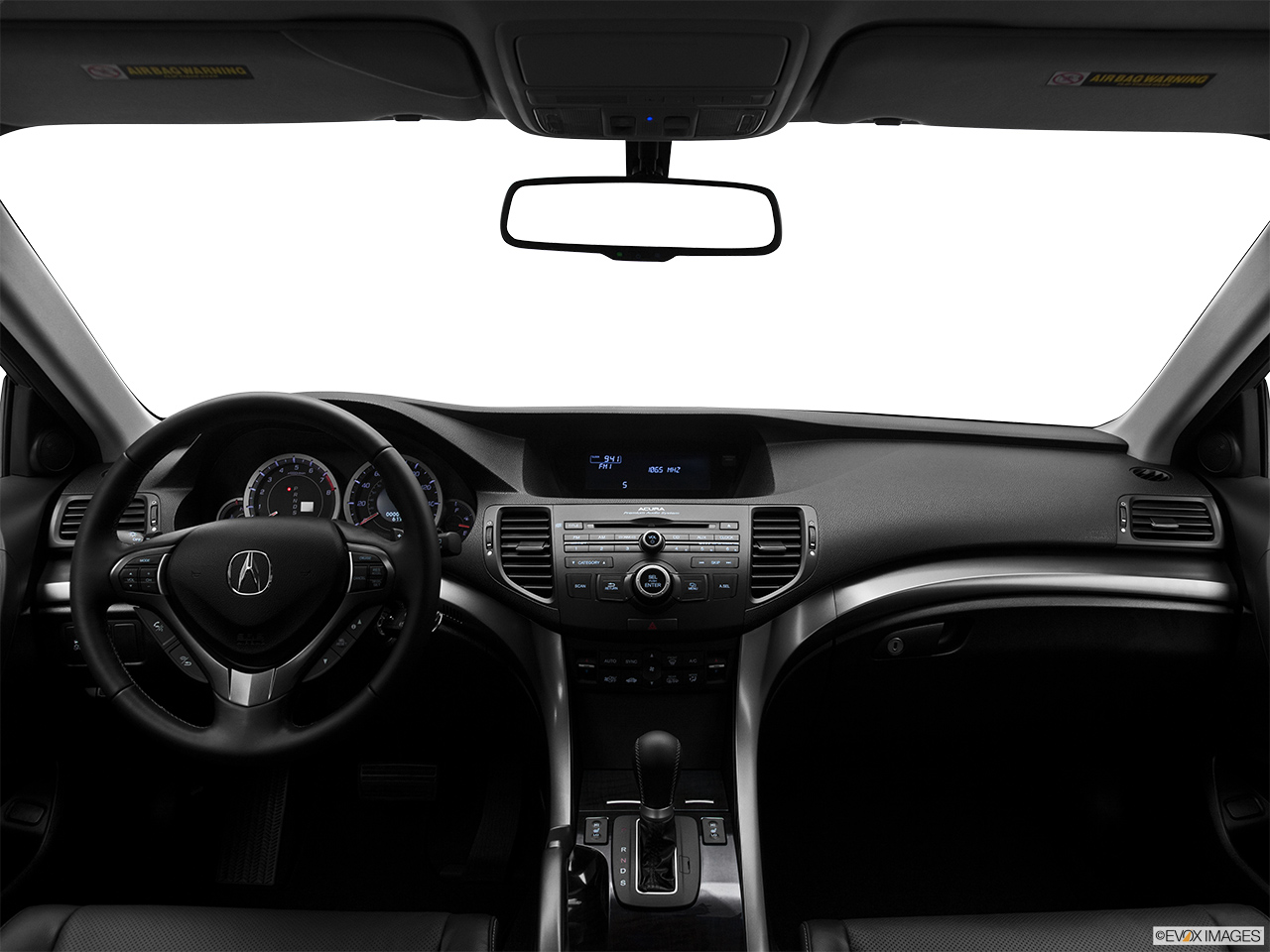2011 Acura TSX Base Centered wide dash shot 