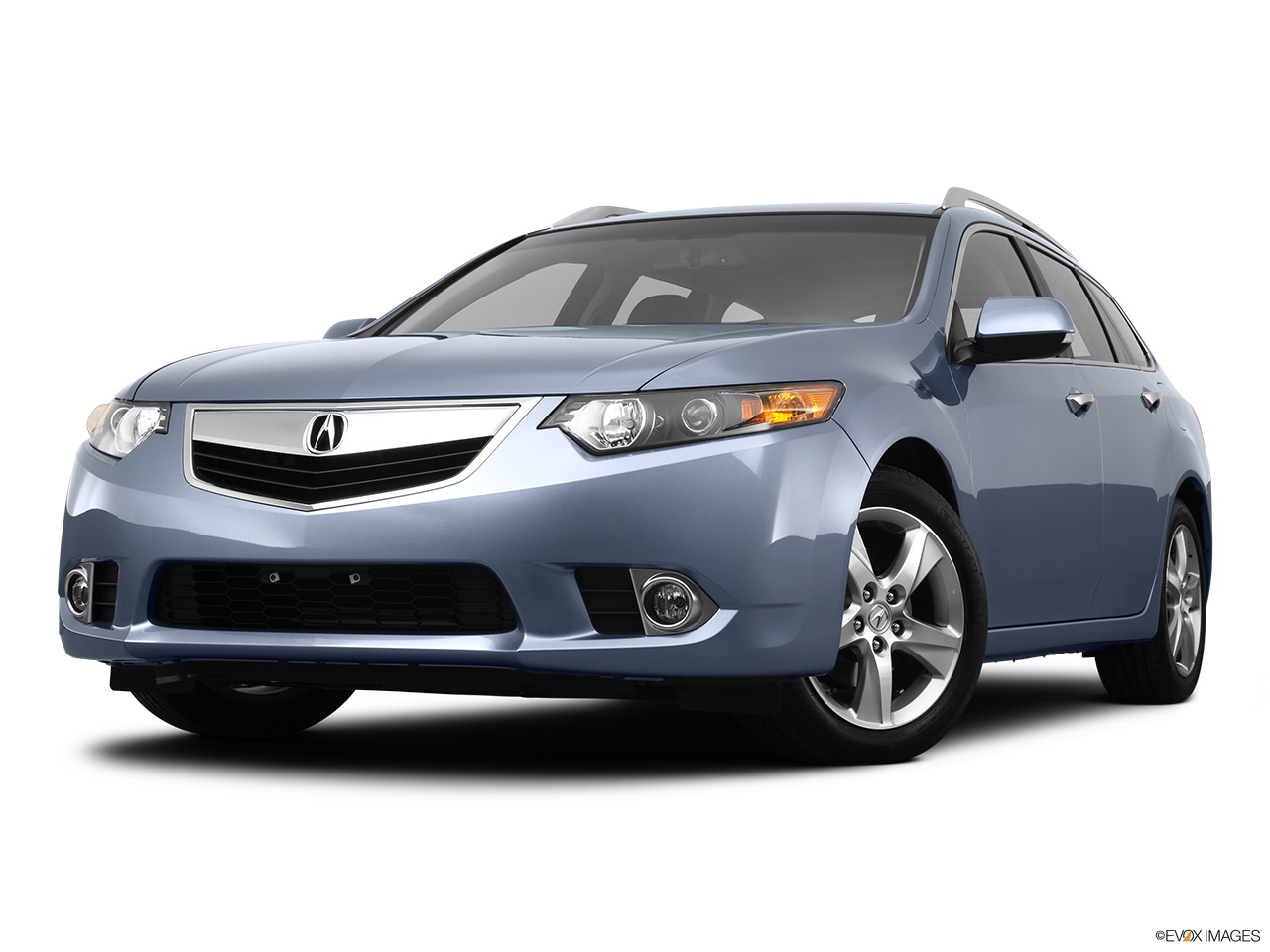 2011 Acura TSX Base Front angle view, low wide perspective. 