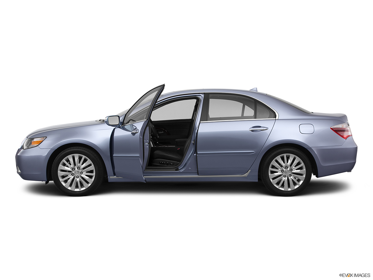 2011 Acura RL RL Driver's side profile with drivers side door open. 