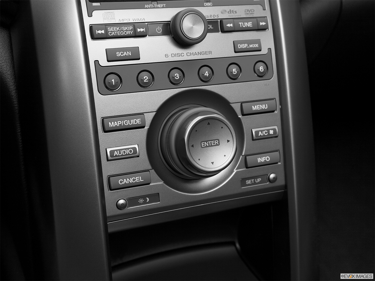 2011 Acura RL RL System Controls. 