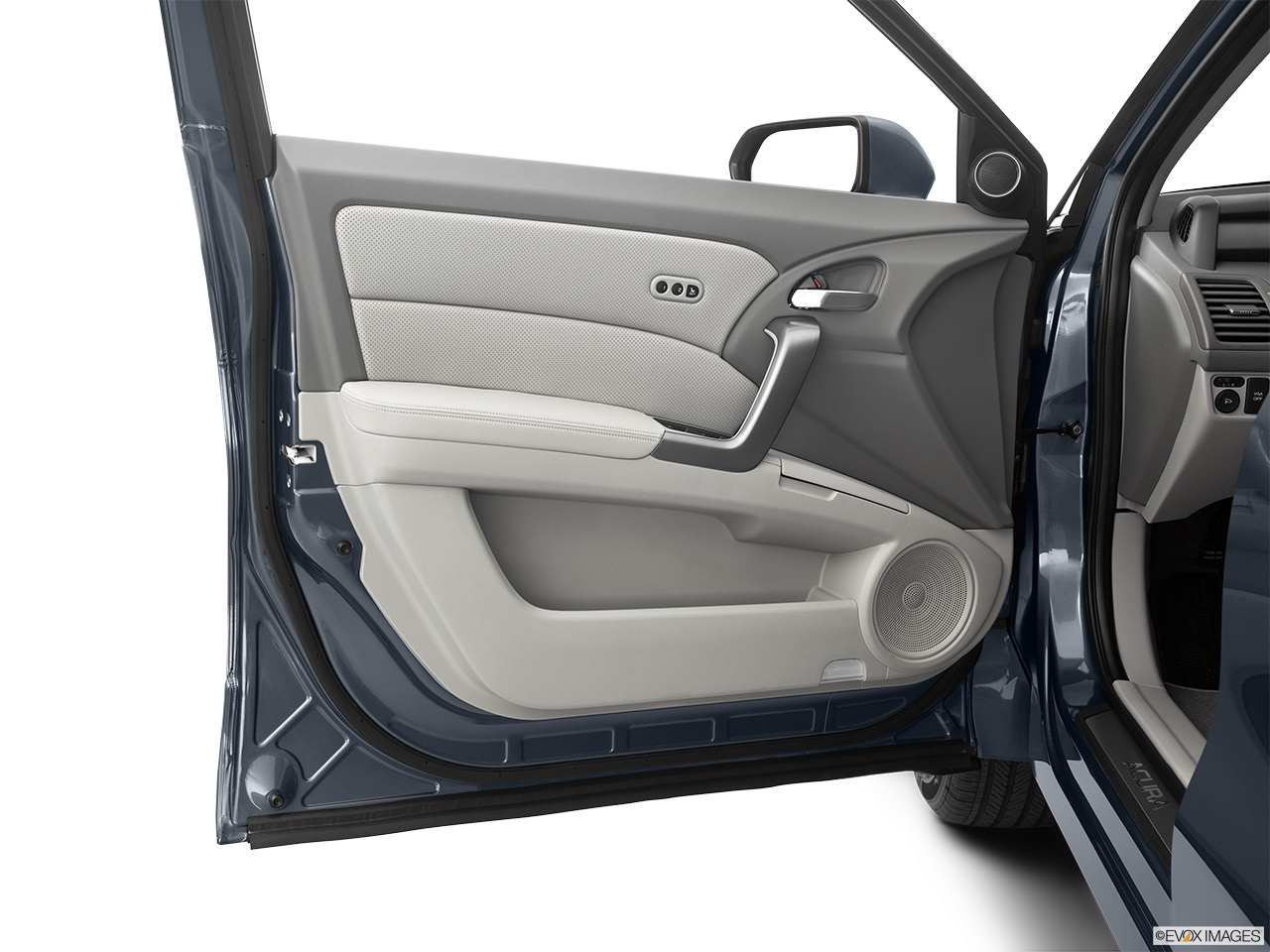 2011 Acura RDX RDX SH-AWD Inside of driver's side open door, window open. 