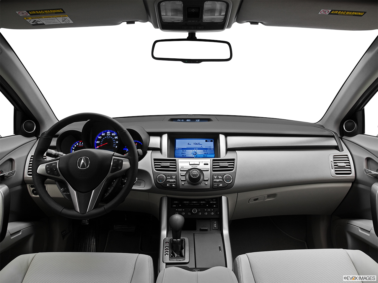 2011 Acura RDX RDX SH-AWD Centered wide dash shot 