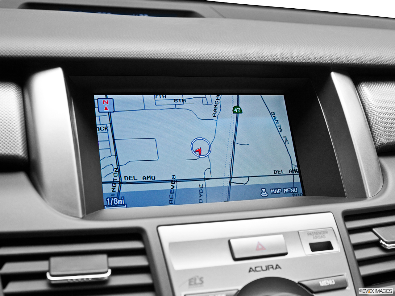 2011 Acura RDX RDX SH-AWD Driver position view of navigation system. 