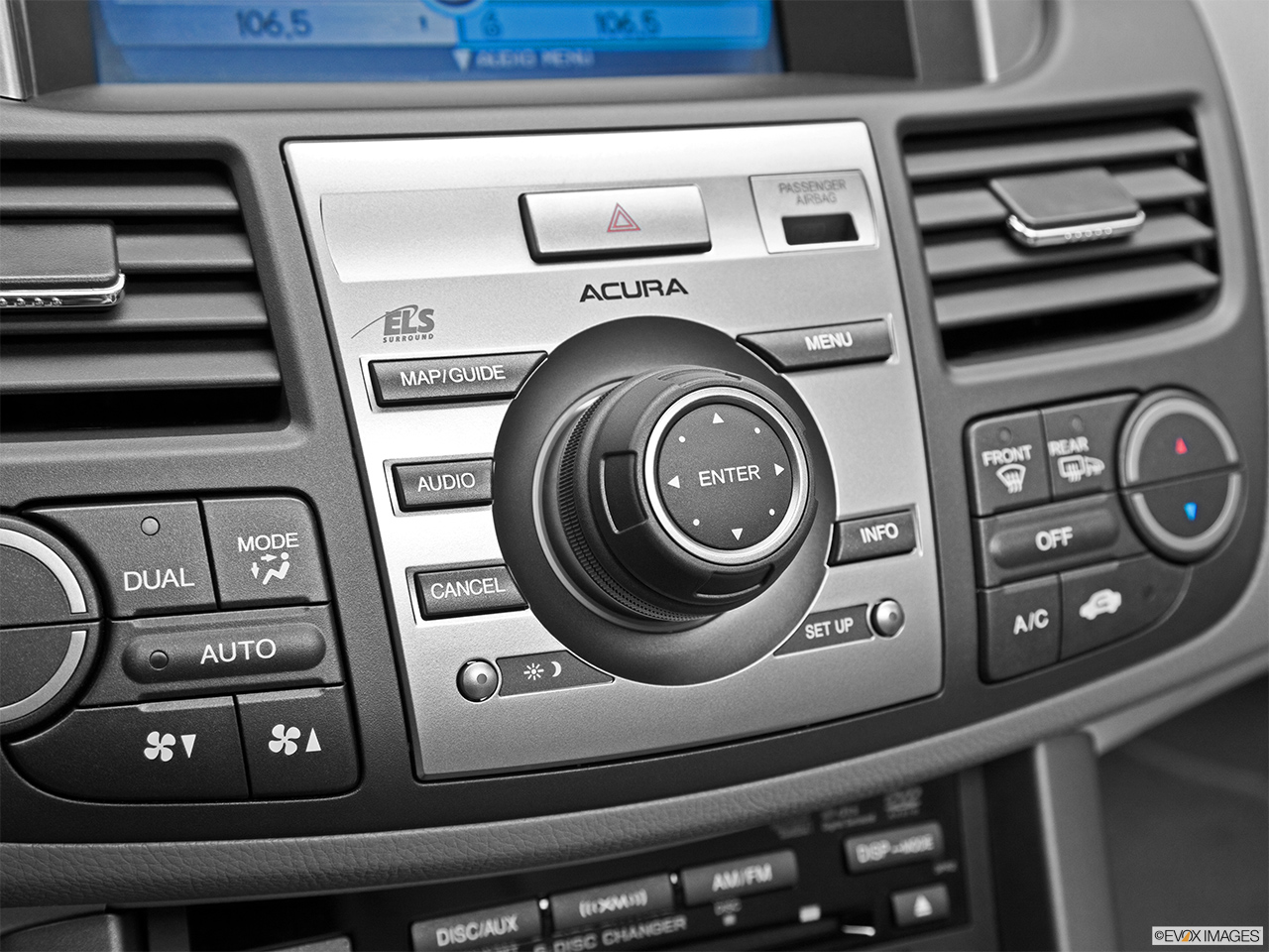 2011 Acura RDX RDX SH-AWD System Controls. 