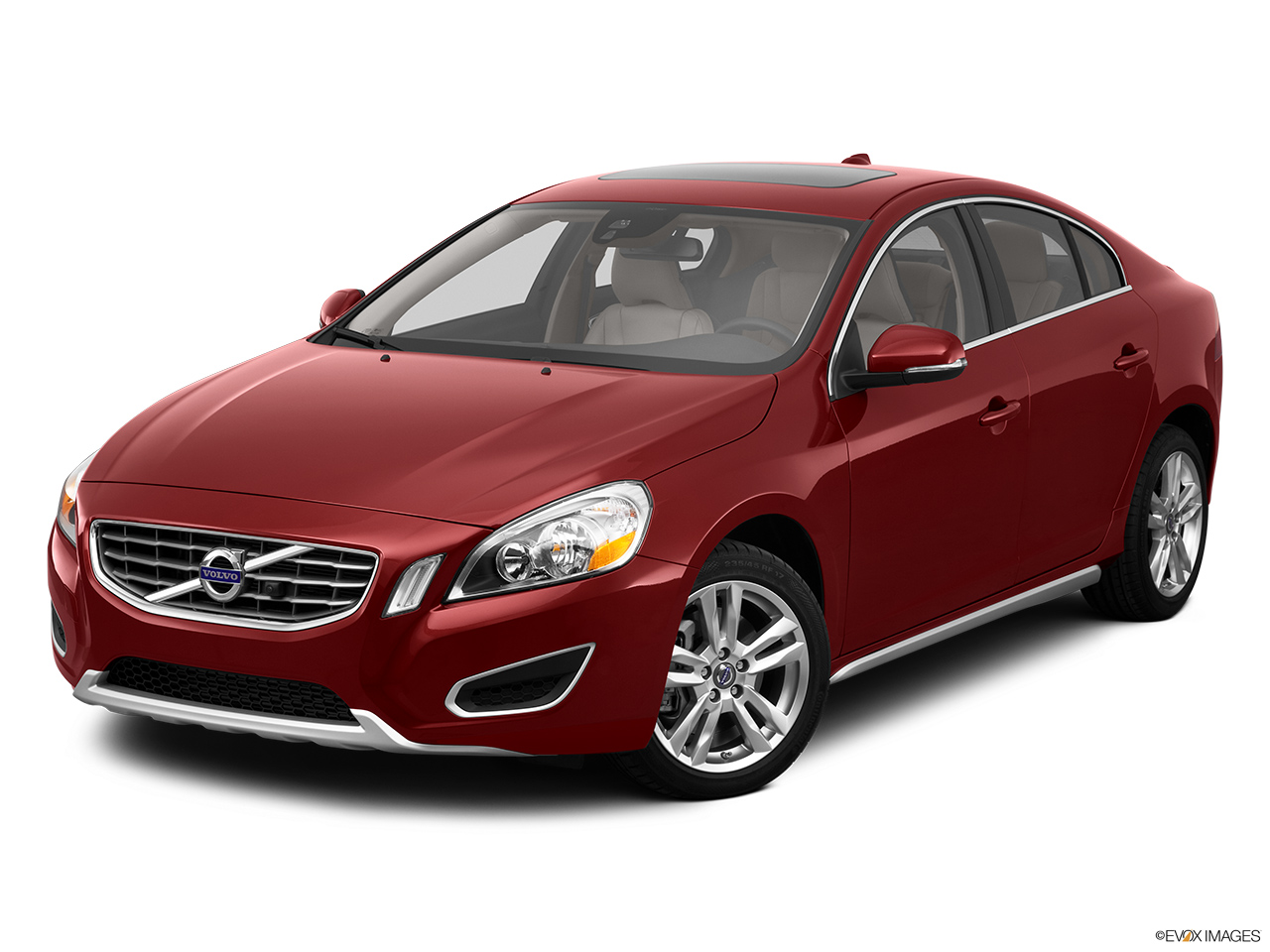 2012 Volvo S60 T5 SR Front angle view. 