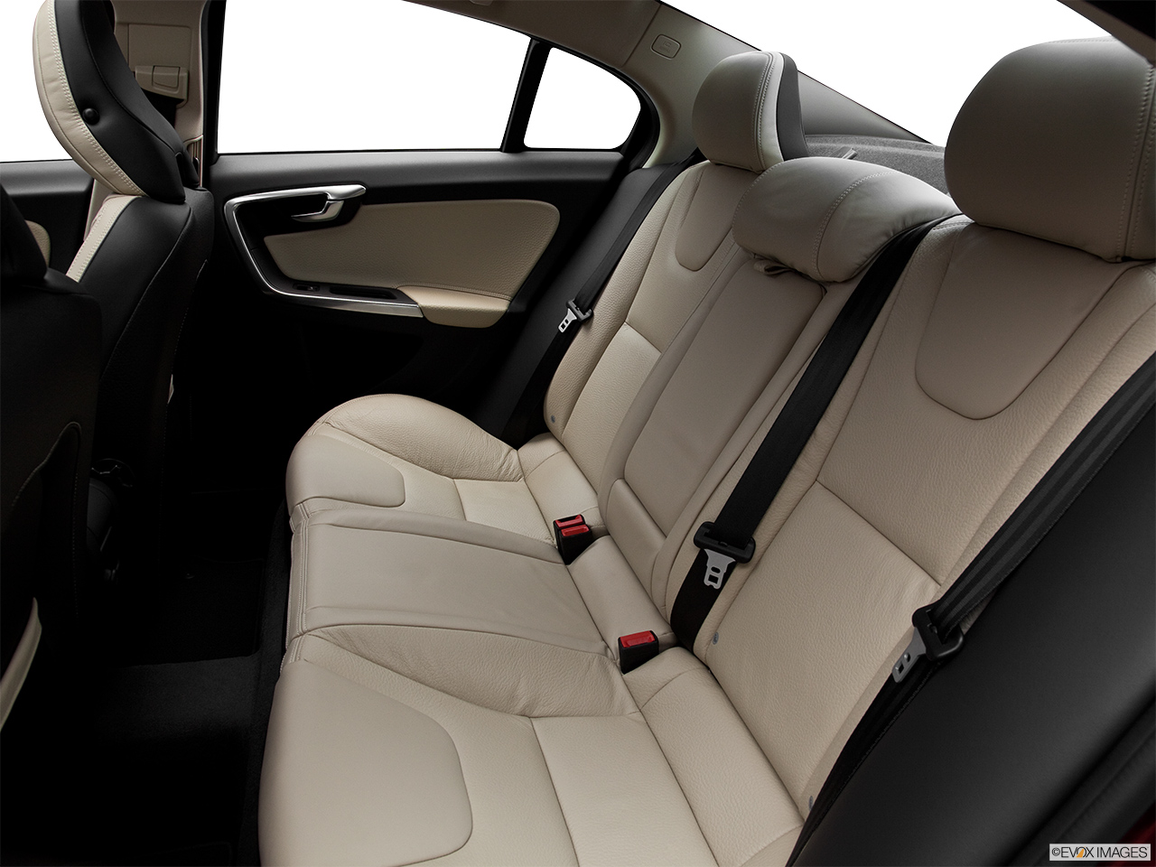 2012 Volvo S60 T5 SR Rear seats from Drivers Side. 