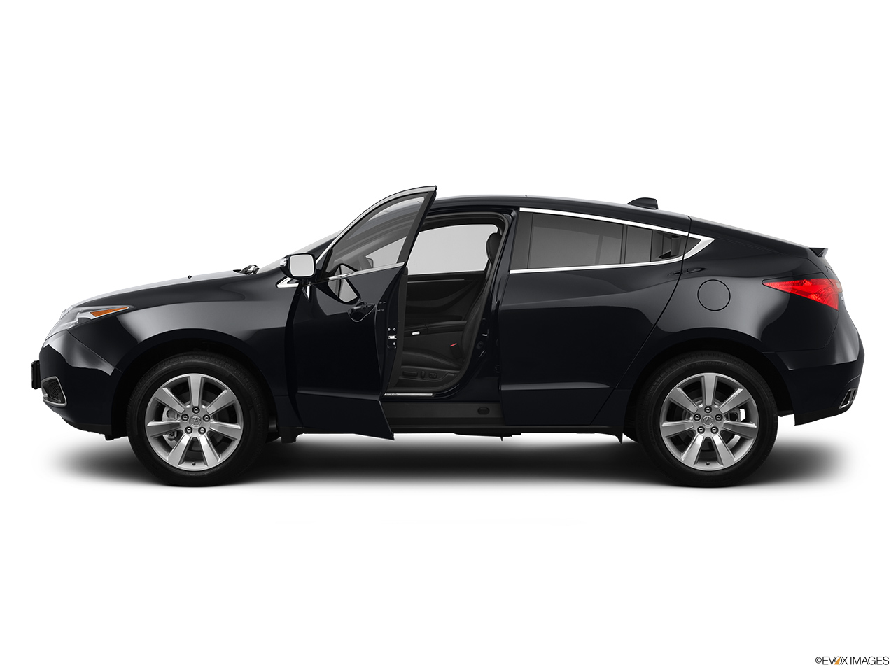 2011 Acura ZDX ZDX Technology Driver's side profile with drivers side door open. 