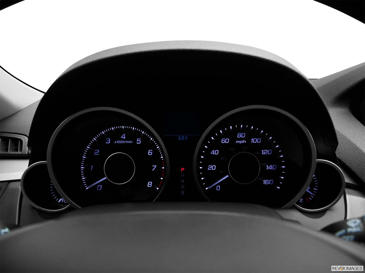 2011 Acura ZDX ZDX Technology Speedometer/tachometer. 